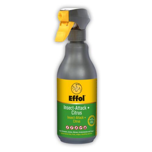 EFFOL Insektenschutz INSECT-ATTACK + CITRUS für Pferde 500ml