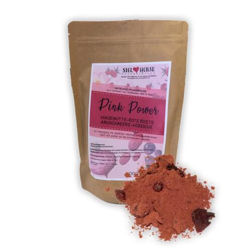 SIGLHORSE Ergänzungsfutter SCHMUSI PINK POWER für Pferde 1kg