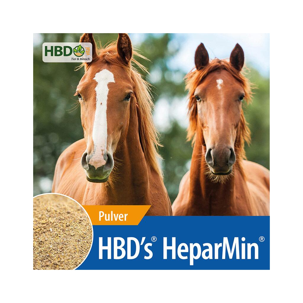 HBDS Ergänzungsfutter HEPARMIN für Pferde 2kg