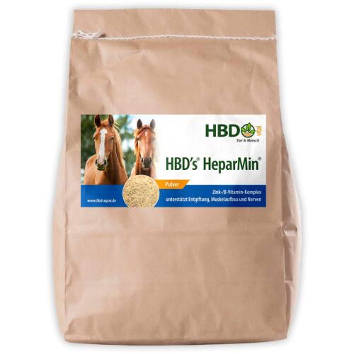 HBDS Ergänzungsfutter HEPARMIN für Pferde 2kg