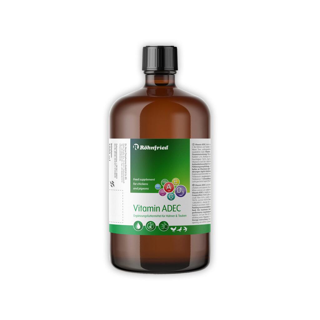 RÖHNFRIED Ergänzungsfutter VITAMIN ADEC für Geflügel 1000ml