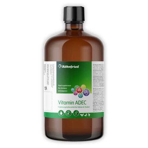 RÖHNFRIED Ergänzungsfutter VITAMIN ADEC für Geflügel 1000ml