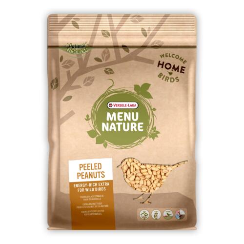 MENU NATURE Futter GESCHÄLTE ERDNÜSSE für Vögel 1kg