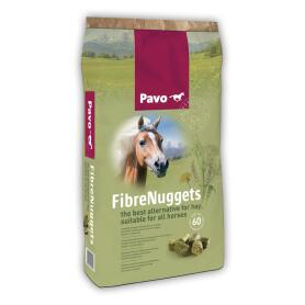 PAVO Futter FIBRENUGGETS für Pferde 20kg