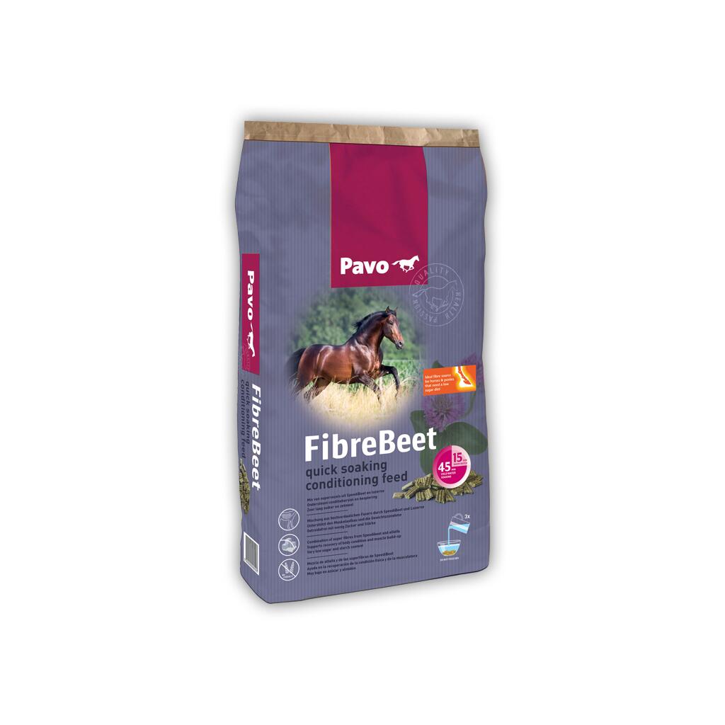 PAVO Futter FIBREBEET für Pferde 15kg