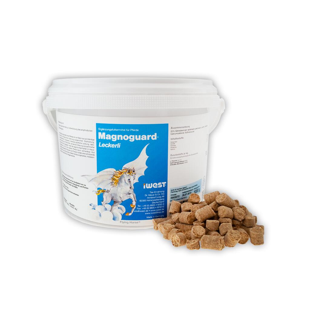 IWEST Ergänzungsfutter MAGNOGUARD LECKERLI für Pferde 1kg