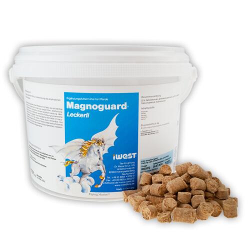 IWEST Ergänzungsfutter MAGNOGUARD LECKERLI für Pferde 1kg