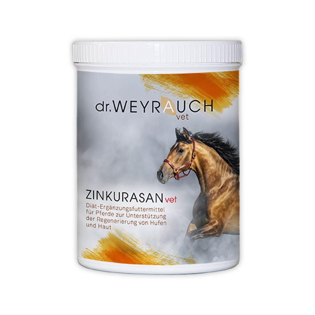 DR. WEYRAUCH Ergänzungsfutter ZINKURASAN VET für Pferde 500g