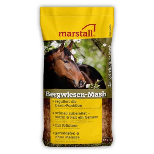 MARSTALL Futter BERGWIESEN-MASH für Pferde 12,5kg