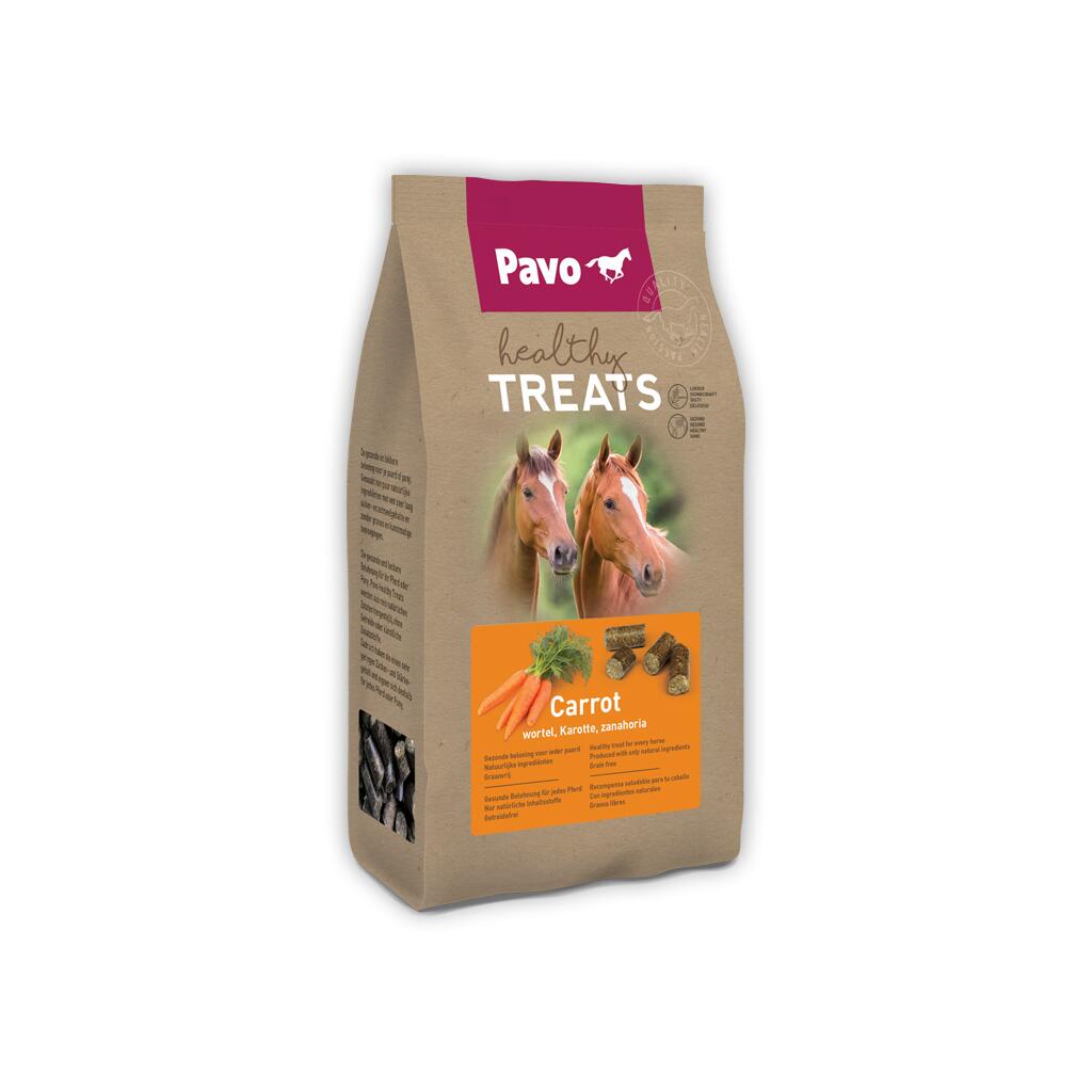 PAVO Leckerlie HEALTHY TREATS KAROTTE für Pferde 1kg