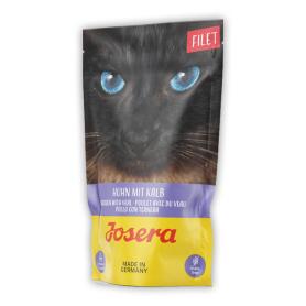 JOSERA Nassfutter FILET HUHN MIT KALB für Katzen