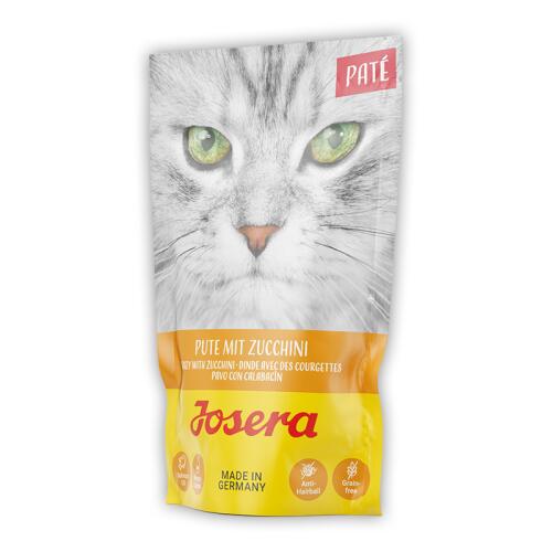 JOSERA Nassfutter PATE PUTE MIT ZUCCHINI für Katzen