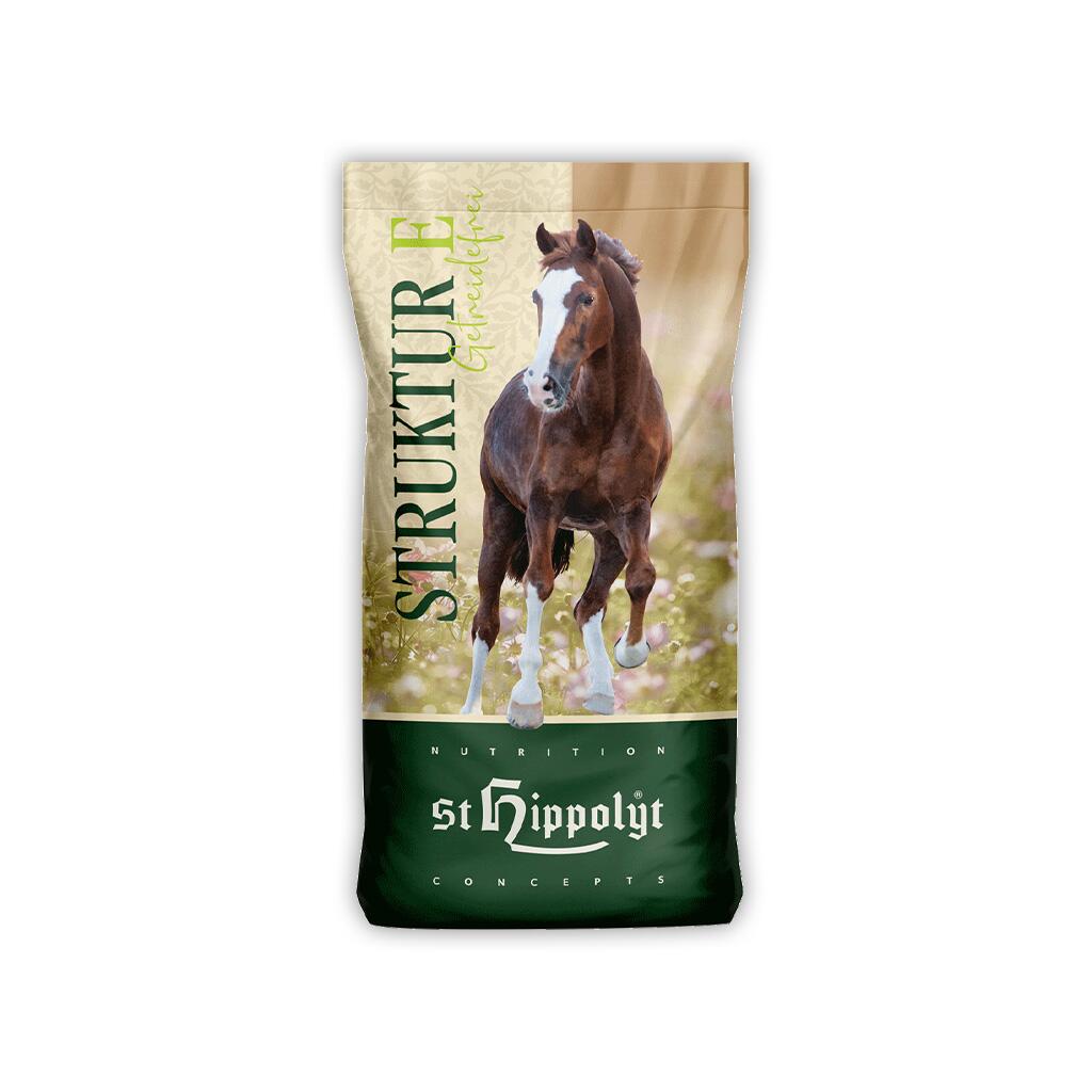 ST. HIPPOLYT Futter STRUKTUR E GETREIDEFREI für Pferde 15kg