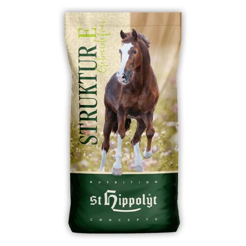 ST. HIPPOLYT Futter STRUKTUR E GETREIDEFREI für Pferde 15kg