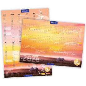 HIPPOSPORT Zubehör WANDKALENDER XXL 2026