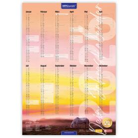 HIPPOSPORT Zubehör WANDKALENDER XXL 2026