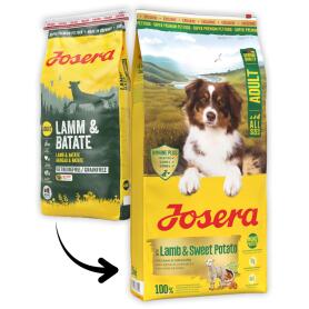 JOSERA Trockenfutter LAMB & SWEET POTATO für Hunde