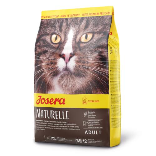 JOSERA Trockenfutter NATURELLE für Katzen 4,25kg