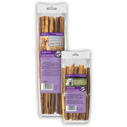 CHEWIES Leckerli STICKS RIND für Hunde 60g