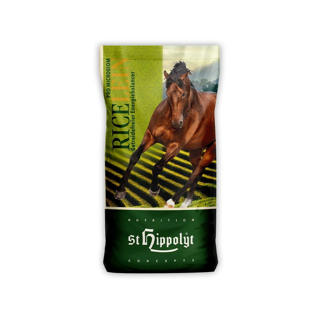 ST. HIPPOLYT Futter RICELEIN für Pferde 25kg