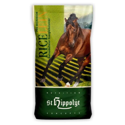 ST. HIPPOLYT Futter RICELEIN für Pferde 25kg