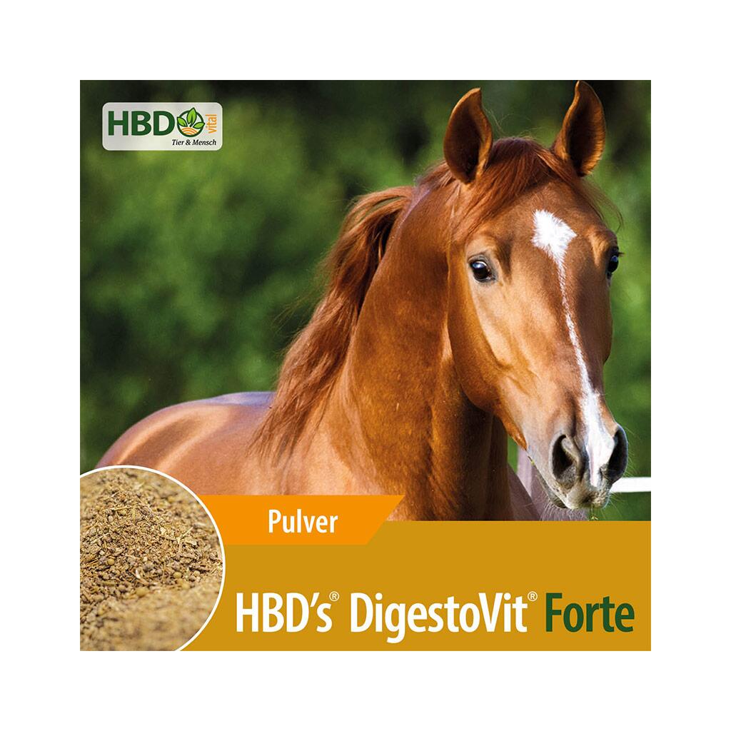 HBDS Ergänzungsfutter DIGESTO VIT FORTE für Pferde 2kg