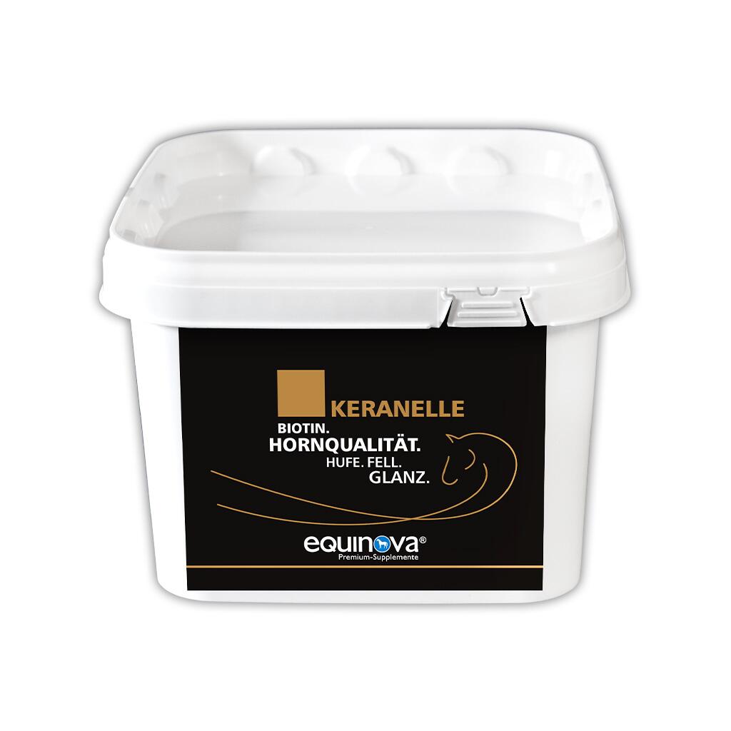 EQUINOVA Ergänzungsfutter KERANELLE POWDER für Pferde 1,5kg