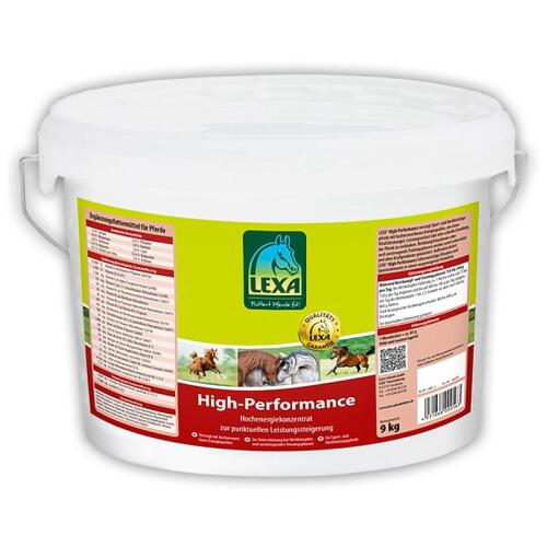 LEXA Ergänzungsfutter HIGH PERFORMANCE für Pferde 9kg