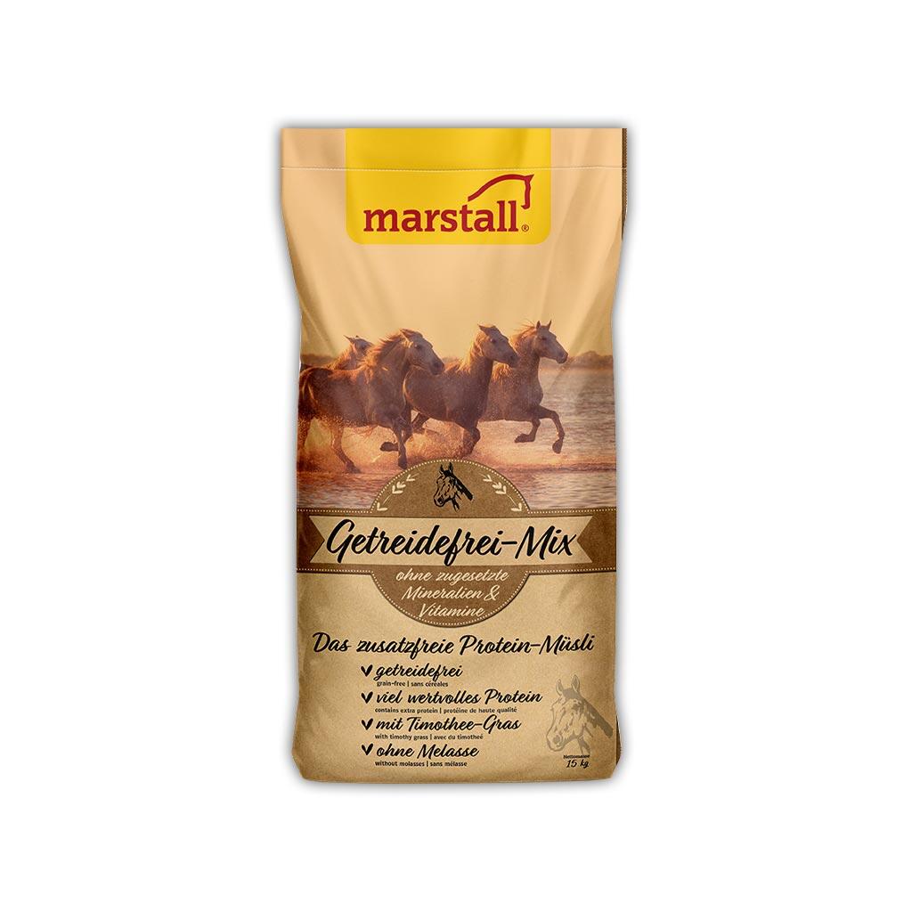MARSTALL Futter GETREIDEFREI-MIX für Pferde 15kg
