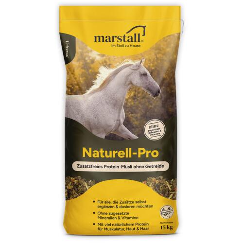 MARSTALL Futter NATURELL-PRO für Pferde 15kg
