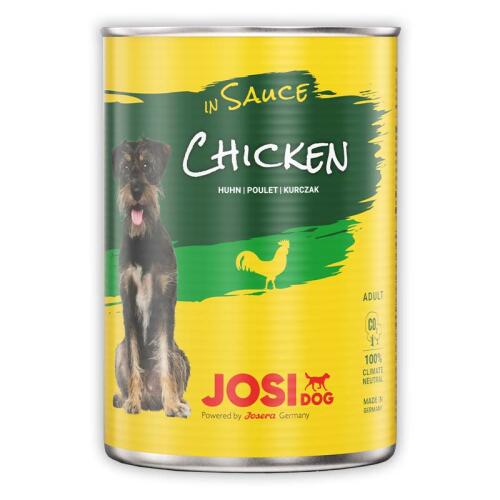 JOSIDOG Nassfutter CHICKEN IN SAUCE für Hunde 12x 415g
