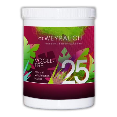 DR. WEYRAUCH Ergänzungsfutter NR. 25 VOGELFREI PULVER für Pferde 1000g