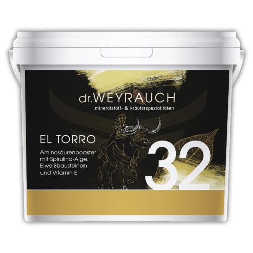 DR. WEYRAUCH Ergänzungsfutter NR. 32 EL TORRO für Pferde