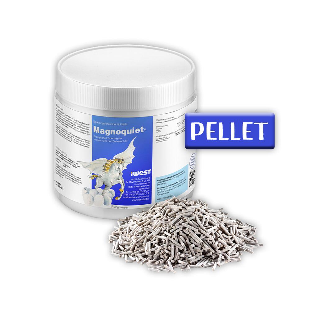 IWEST Ergänzungsfutter MAGNOQUIET PELLET für Pferde