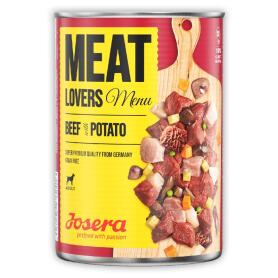 JOSERA Nassfutter MEATLOVERS MENU BEEF WITH POTATO...