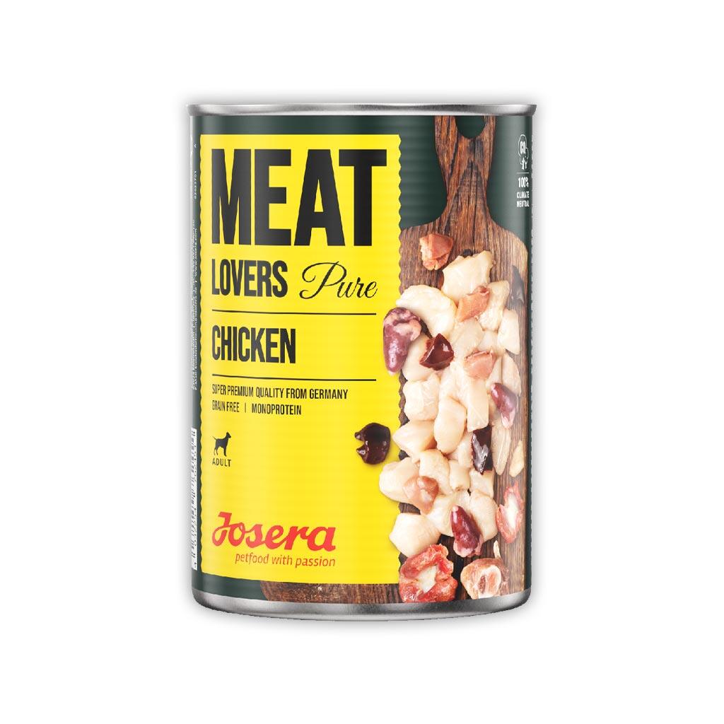 JOSERA Nassfutter MEATLOVERS PURE CHICKEN für Hunde