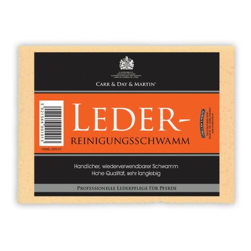 CARR & DAY & MARTIN Zubehör LEDER-REINIGUNGSSCHWAMM für Leder 7x10cm