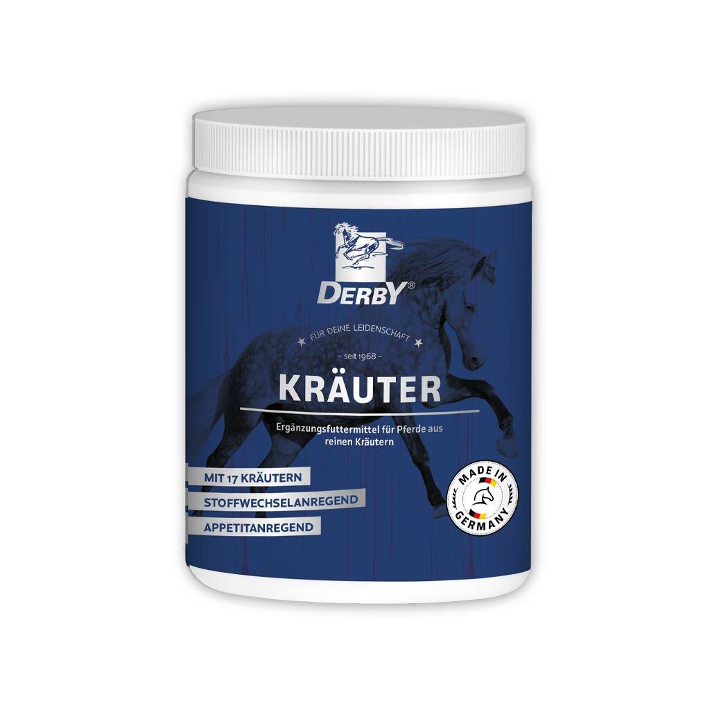 DERBY Ergänzungsfutter KRÄUTER für Pferde 600g