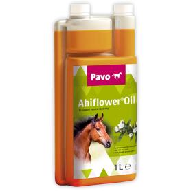 PAVO Ergänzungsfutter AHIFLOWER OIL für Pferde 1l