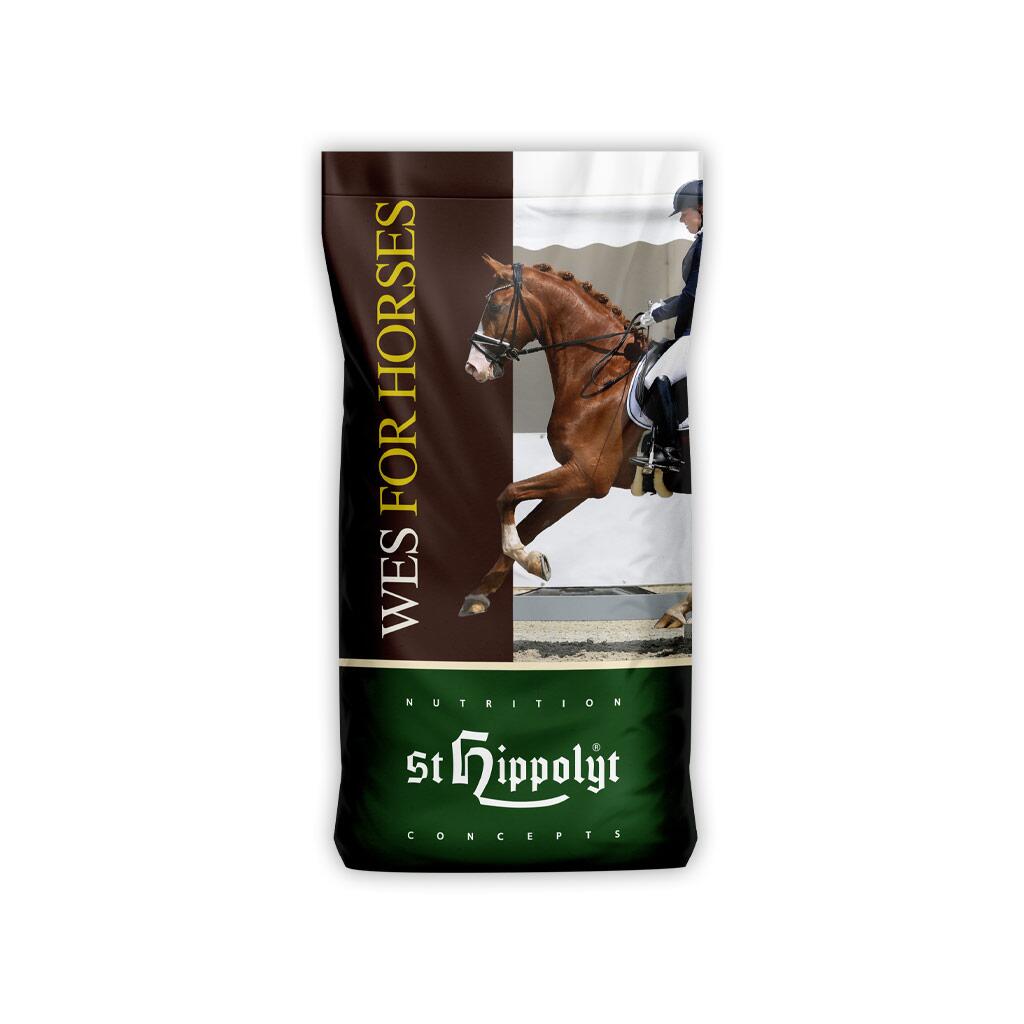 WES FOR HORSES Futter BASIC CRUNCH für Pferde 25kg