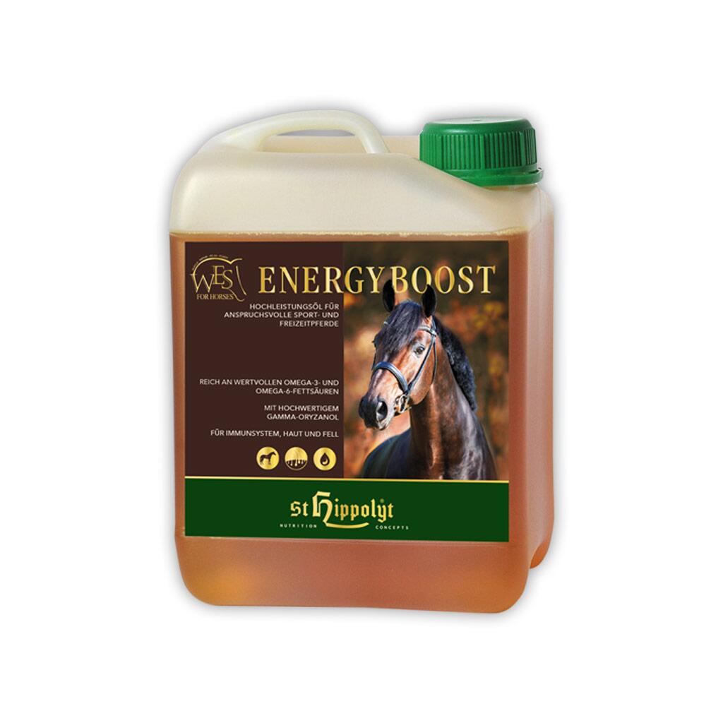 WES FOR HORSES Ergänzungsfutter ENERGYBOOST für Pferde 5l