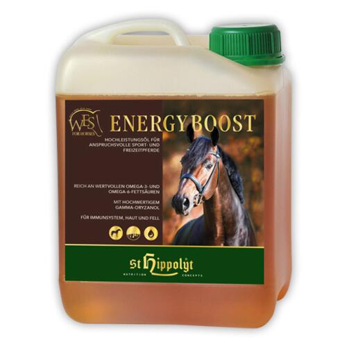 WES FOR HORSES Ergänzungsfutter ENERGYBOOST für Pferde 5l