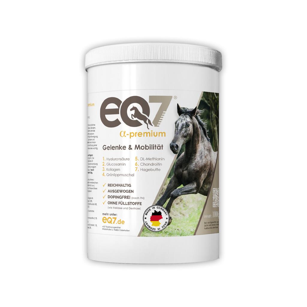 EQ7 Ergänzungsfutter ALPHA-PREMIUM für Pferde 1kg