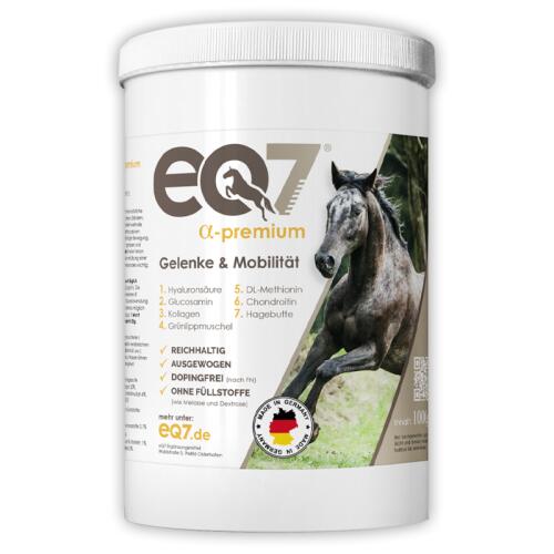 EQ7 Ergänzungsfutter ALPHA-PREMIUM für Pferde 1kg