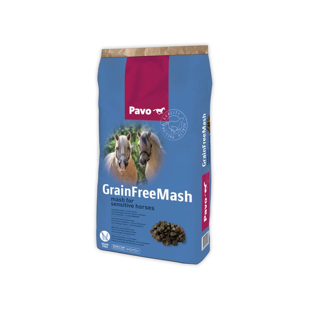 PAVO Futter GRAINFREEMASH für Pferde 15kg