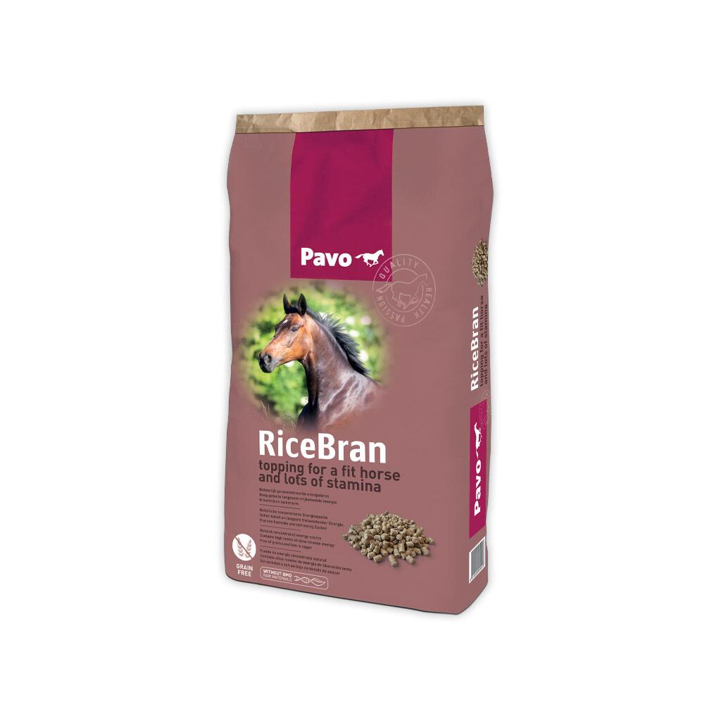 PAVO Futter RICEBRAN für Pferde 20kg