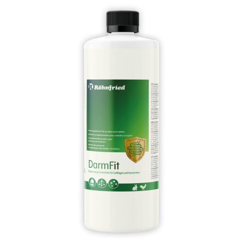 RÖHNFRIED Ergänzungsfutter DARMFIT für Kaninchen und Geflügel 1000ml