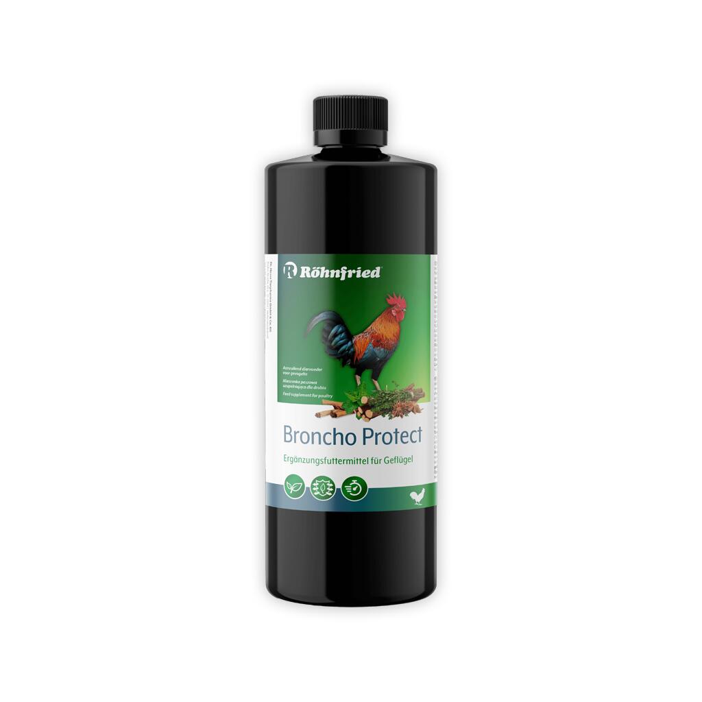 RÖHNFRIED Ergänzungsfutter BRONCHO PROTECT für Geflügel 500ml