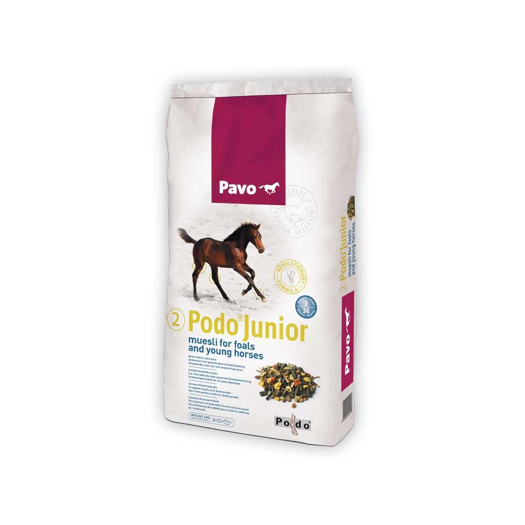 PAVO Futter PODO JUNIOR für Fohlen und Jungpferde 15kg
