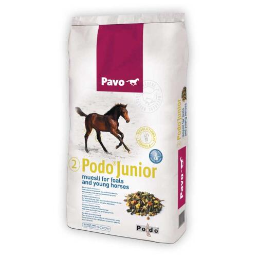 PAVO Futter PODO JUNIOR für Fohlen und Jungpferde 15kg